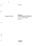 IBM - MVS-370 - DADSM Diagnosis Reference