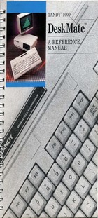 Tandy 1000 DeskMate A Refence Manual