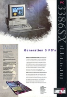 Amstrad PC3386SX Information Sheet