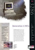 Amstrad PC3286 Information Sheet