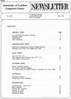 ULCC News May 1985 Newsletter 188