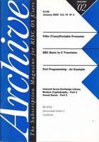 Archive - January 2002