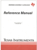 990/99000 Assembly Language Reference Manual