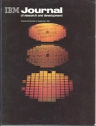 Journal of Research & Development September 1982