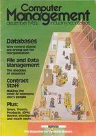 Computer Management  - December 1982