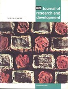 Journal of Research & Development July 1976
