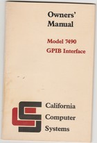 Model 7490A GPIB Interface for Apple II Owners Manual