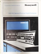 316/516 General Purpose Digital Computer Programmer's Reference Manual