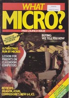 What Micro? - Free Launch Issue