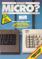 What Micro? - First Issue - Summer 1982