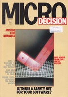 Micro Decision August 1985