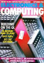 Electronics & Computing Monthly September 1985