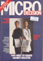 Micro Decision October 1985