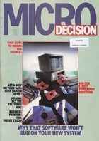 Micro Decision May 1985