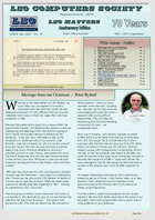 LEO Computers Society, LEO MATTERS, Issue Autumn 2021, Vol. 10