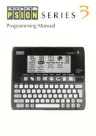 Psion Series 3 Programming Manual