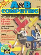 A& B Computing - November 1984