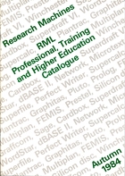 Research Machines - RML Professional, Training and Higher Education Catalogue