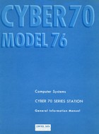 Cyber 70 Model 76