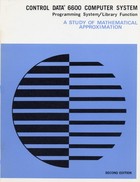 Control Data 6600 Computer System Programming System/Library Function
