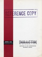 Bulletin Programming Systems