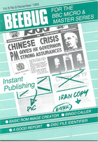 Beebug Newsletter - Volume 8, Number 6 - November 1989