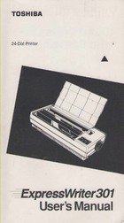 Toshiba ExpressWriter 301 Users Manual