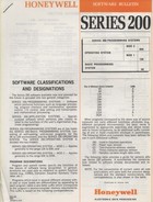 Honeywell Software Bulletins