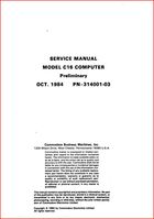 Commodore Service Manual - Model C16 Computer