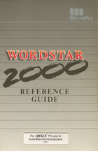 Wordstar 2000